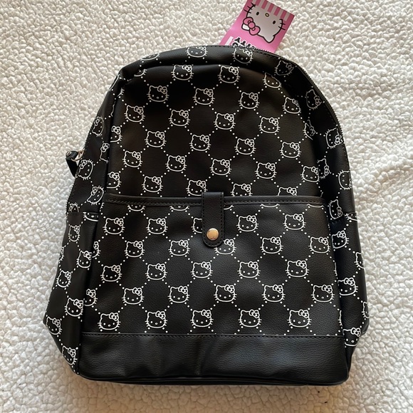 Sanrio Bags Sanrio Hello Kitty Black Backpack Poshmark